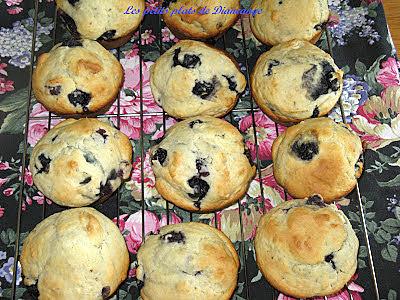 recette Muffins aux bleuets