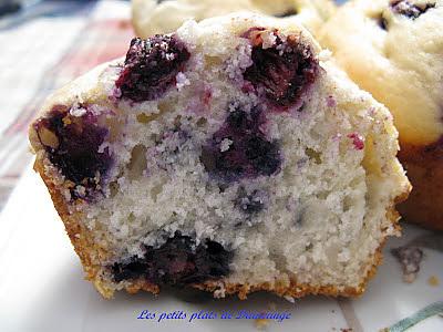 recette Muffins aux bleuets