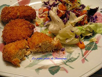 recette Croquettes de saumon à la Dijon