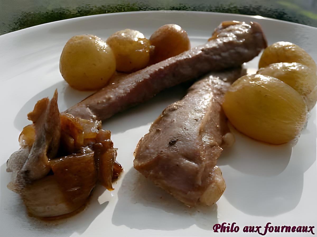recette Aiguillette de canard au vinaigre Xérès
