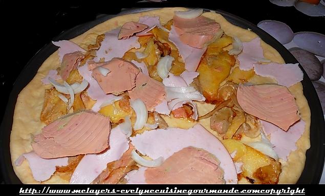 recette pizza au foie gras