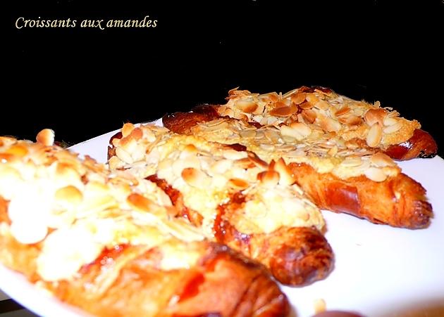 recette Croissants aux amandes