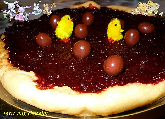 recette tarte au chocolat