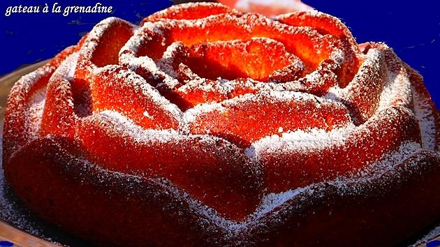 recette gateau à la grenadine