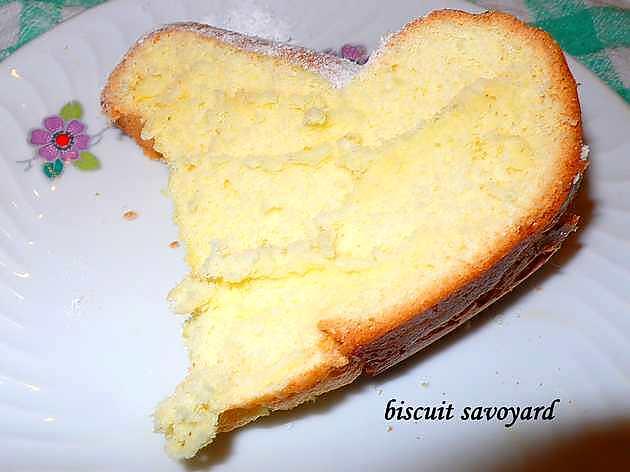 recette Biscuit savoyard