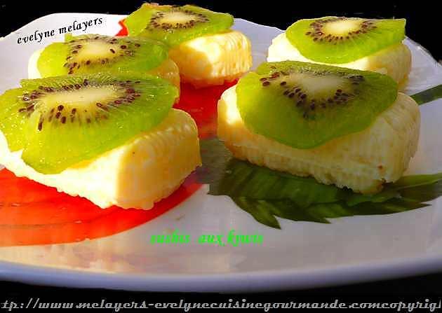 recette Sushis aux kiwis