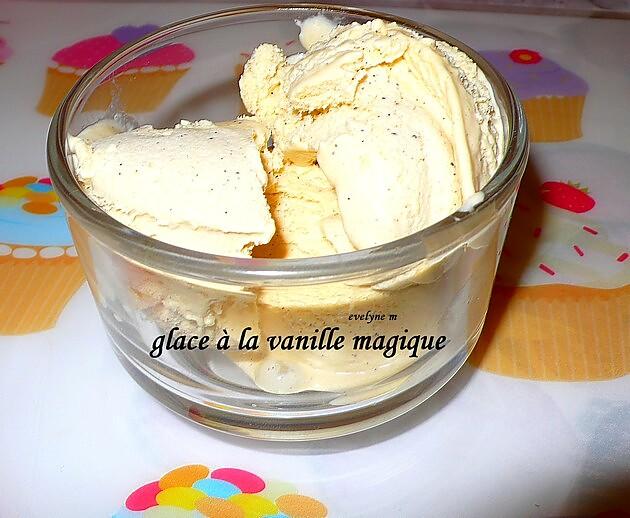 recette Glace à la vanille magique