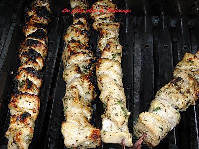 recette Marinade pour brochettes de poulet ( style Casa Grecque )