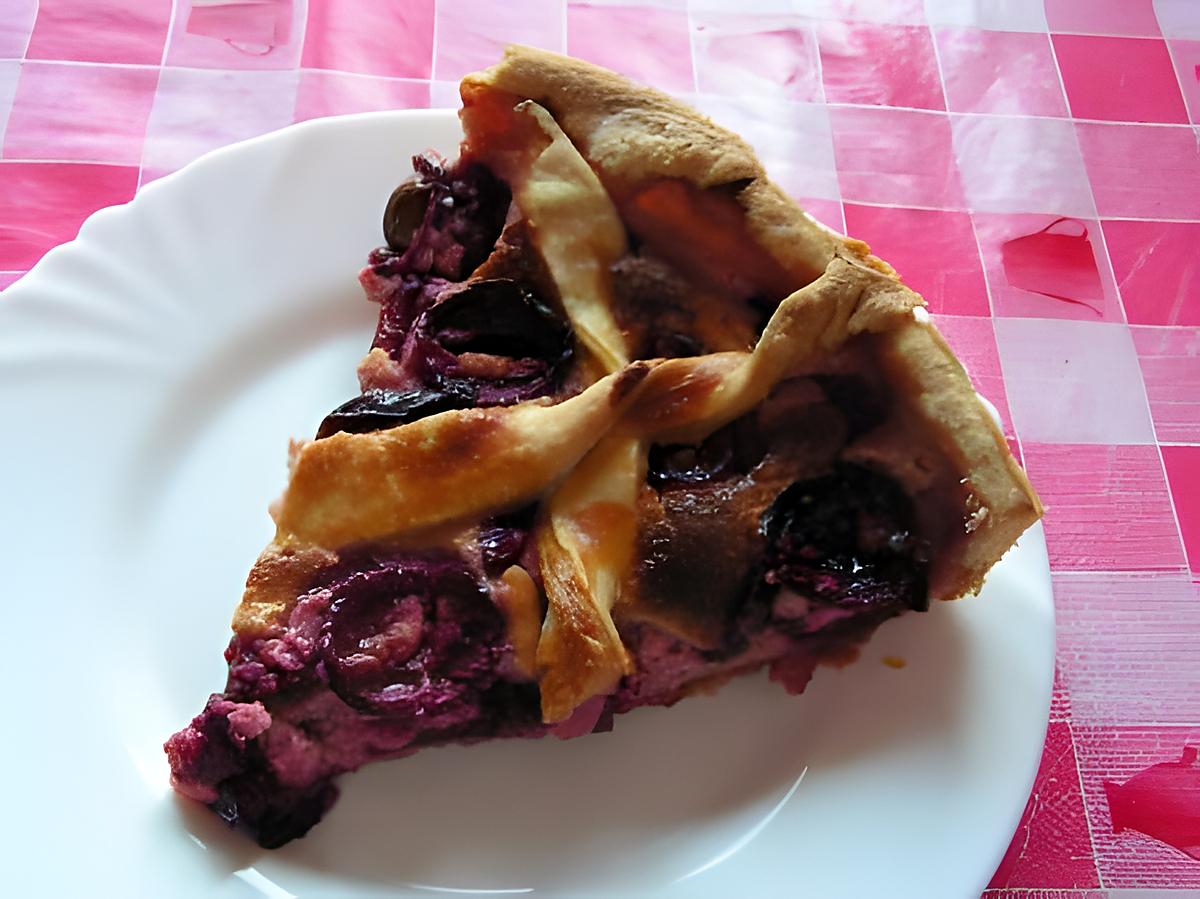 recette Tarte aux prunes