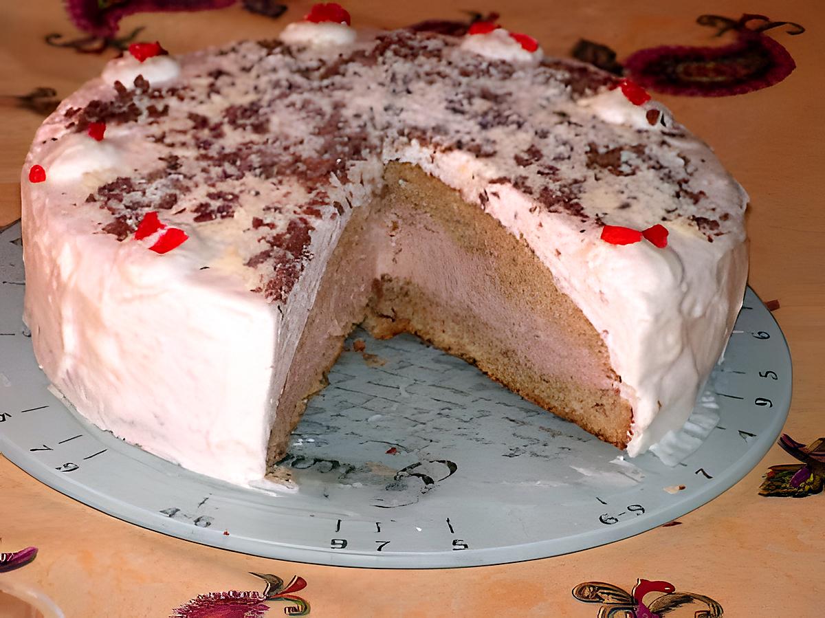 recette Gâteau à la crème et cappuccino