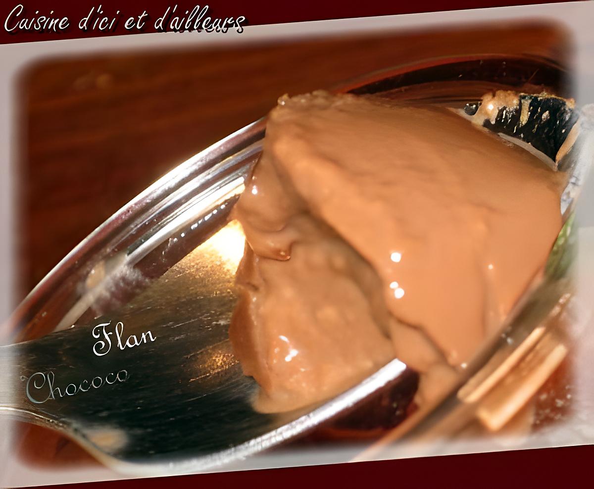 recette Flan chococo