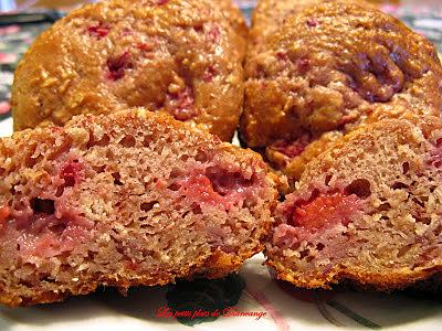 recette Muffins léger aux framboises