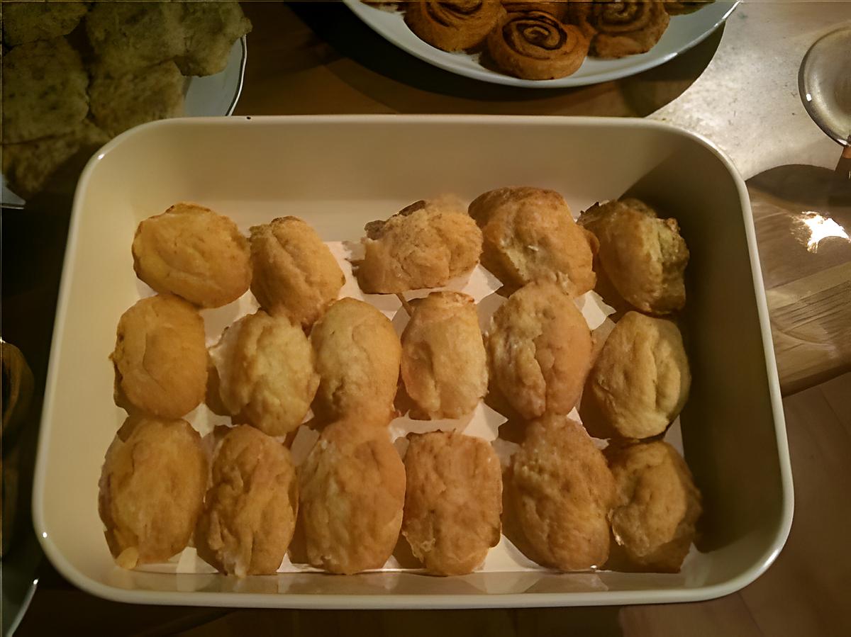 recette madeleine au camenbert