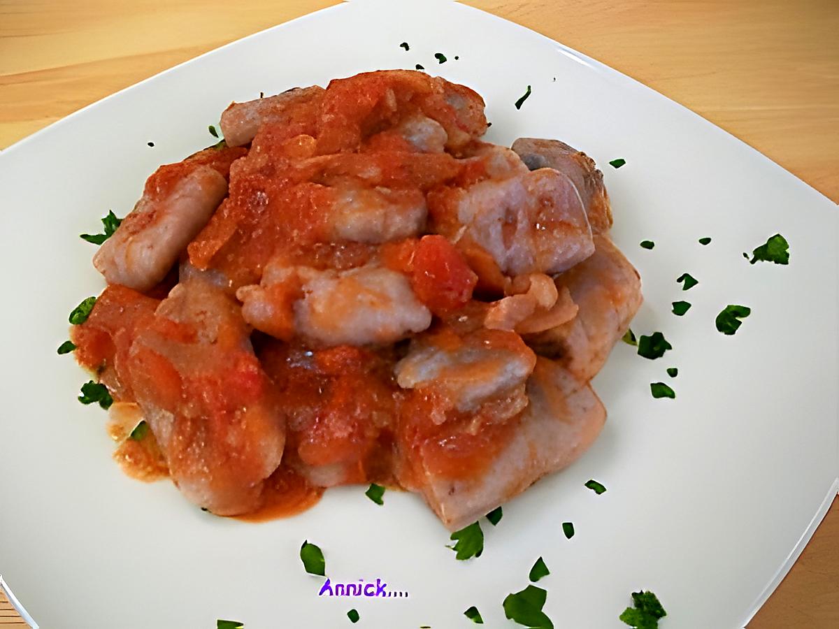 recette gnocchis aux Vitelottes & sauce tomate