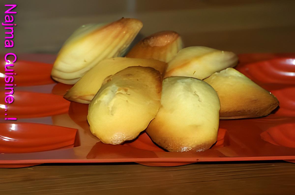 recette madeleine