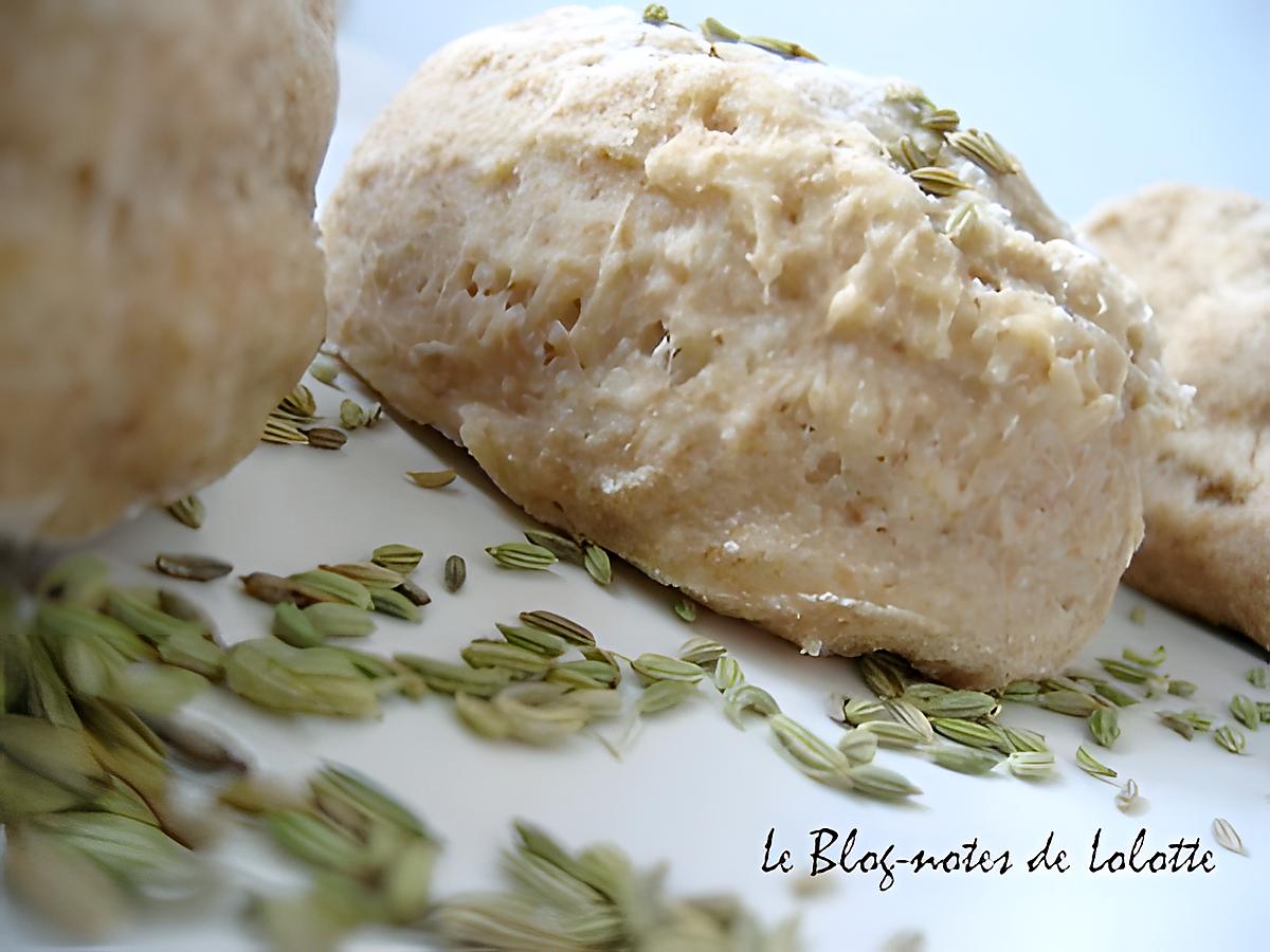 recette Scones complets aux graines de fenouil