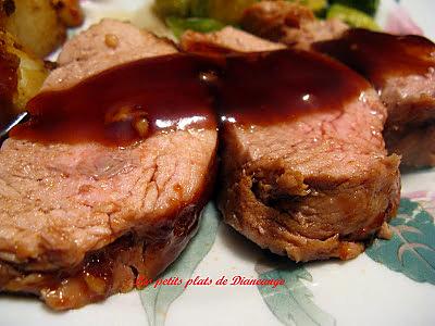 recette Filet de porc sauce à l'orientale