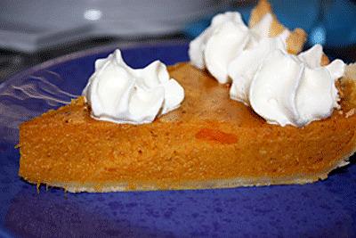 recette Pumpkin pie, tarte américaine au potiron