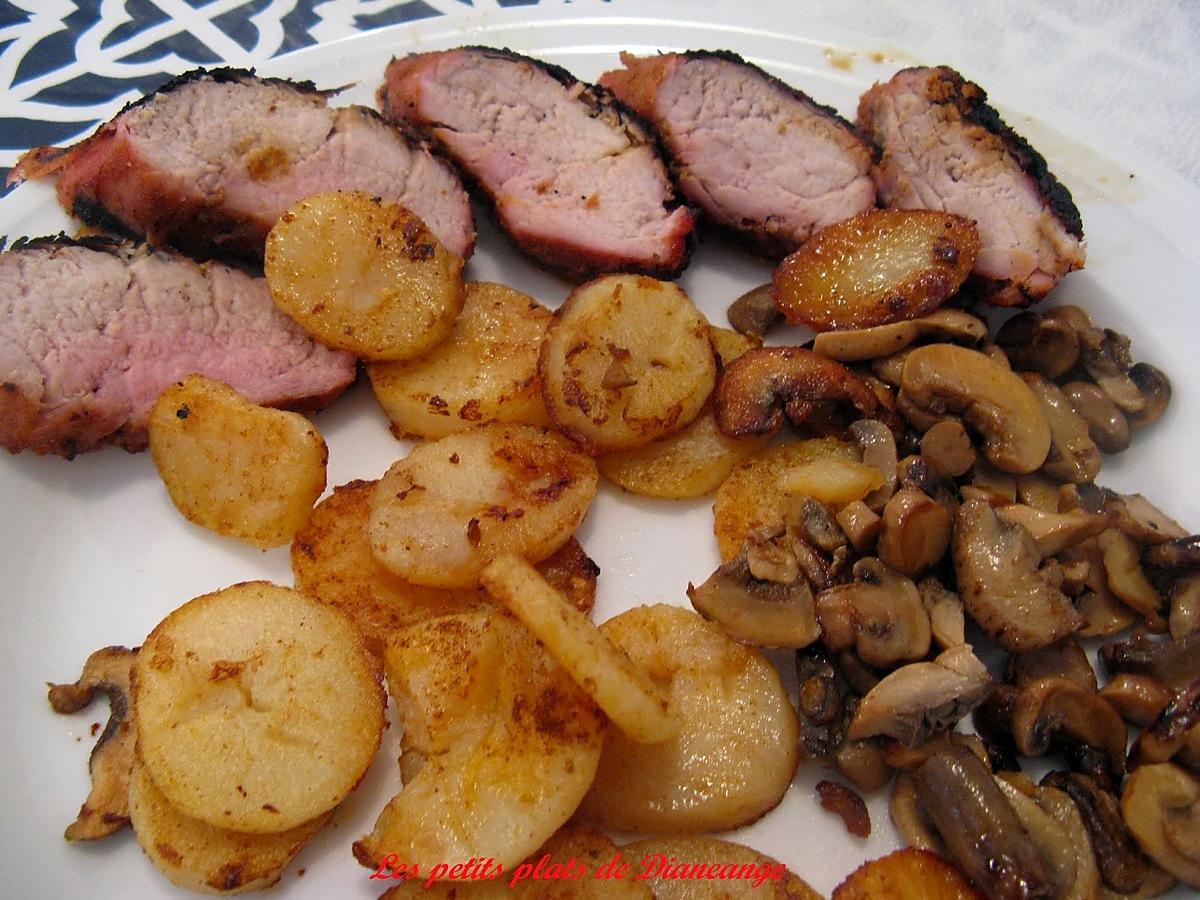 recette Filet de porc aux 4 épices et miel