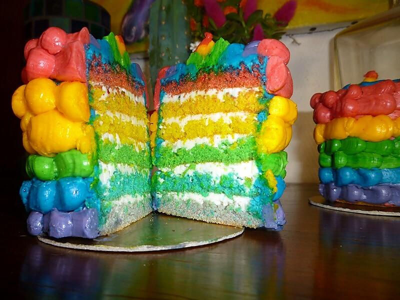 recette Rainbow Cake