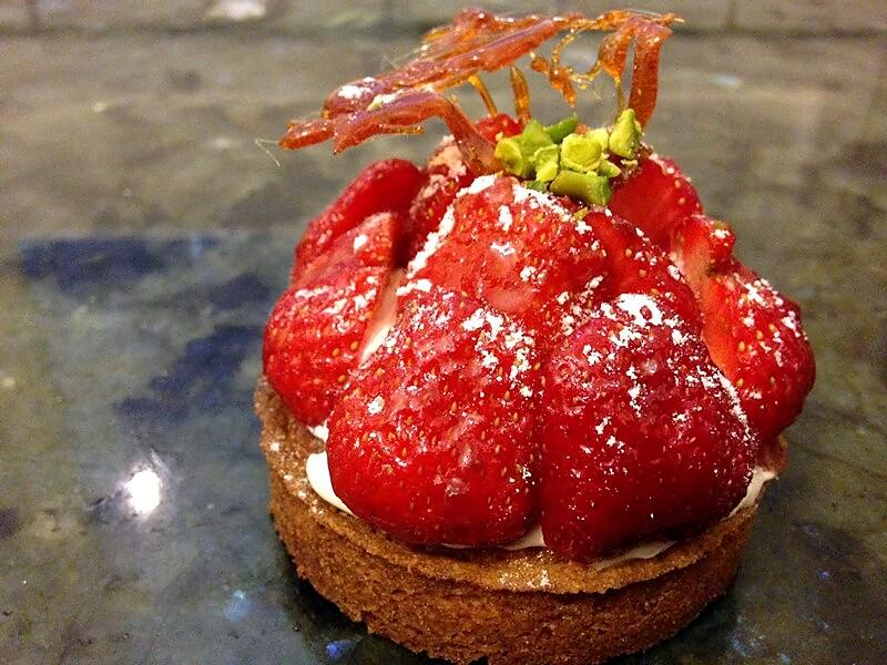 recette TARTE AUX FRAISES