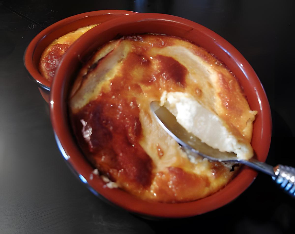 recette Gratin de pommes à la crèe d'amamndes pur le goûter !