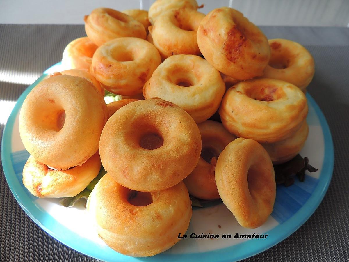 recette Minis donuts au chorizo, mozzarella