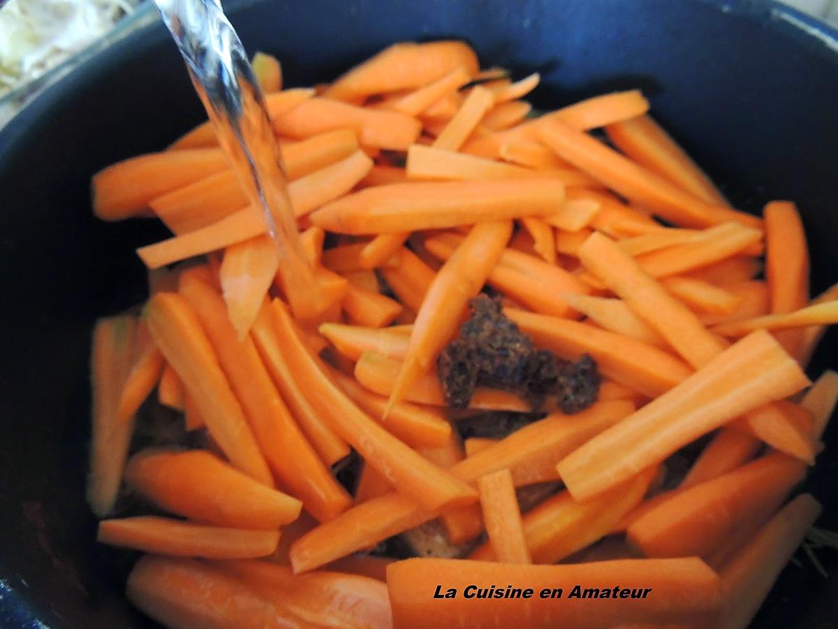 recette Tatin de carottes et lardons