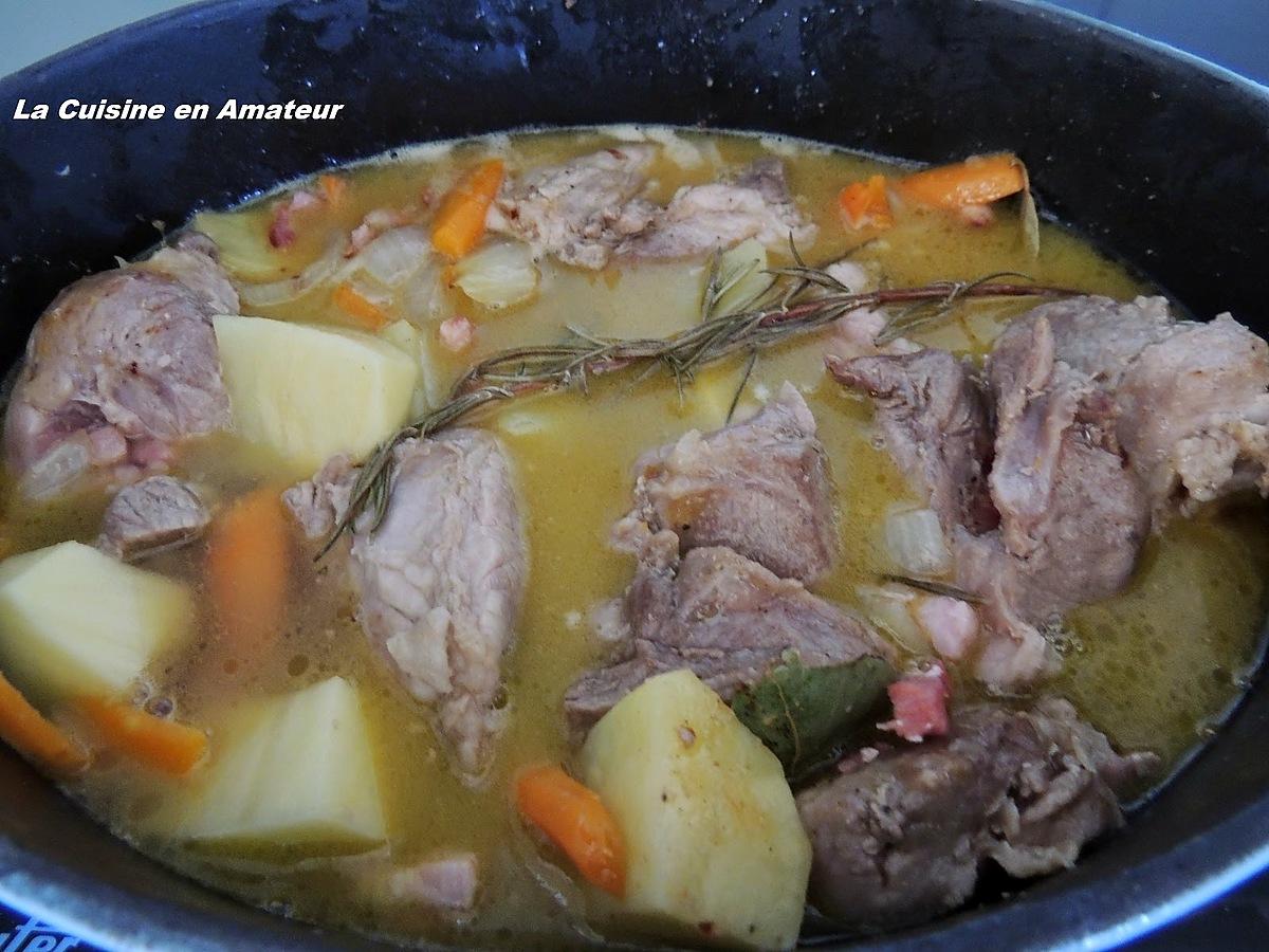 recette Sauté de porc aux légumes et lardons