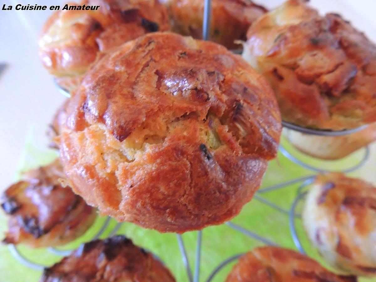 recette Muffins poireaux, ricotta, lardons et pommes de terre