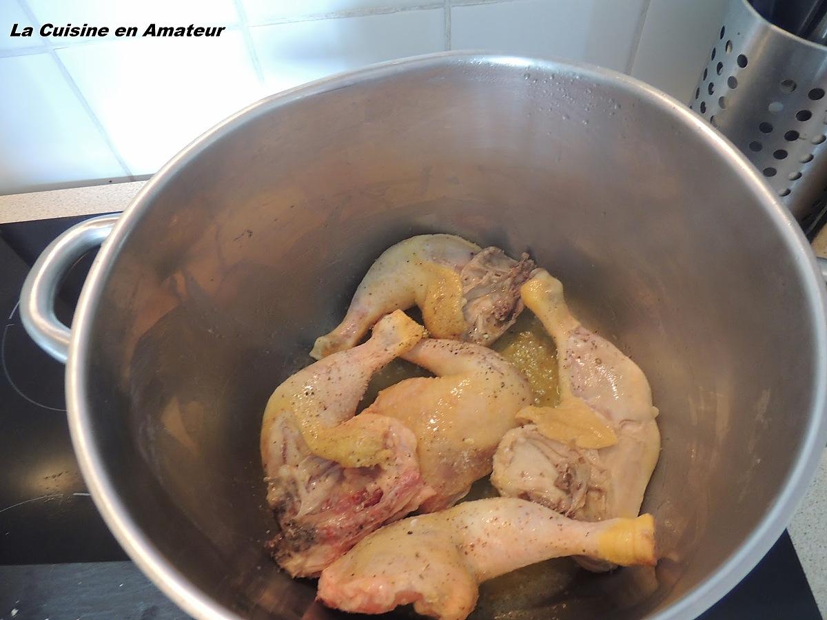 recette Soupe de poulet à l'orge et légumes de les Mille et un délices de  Lexibule