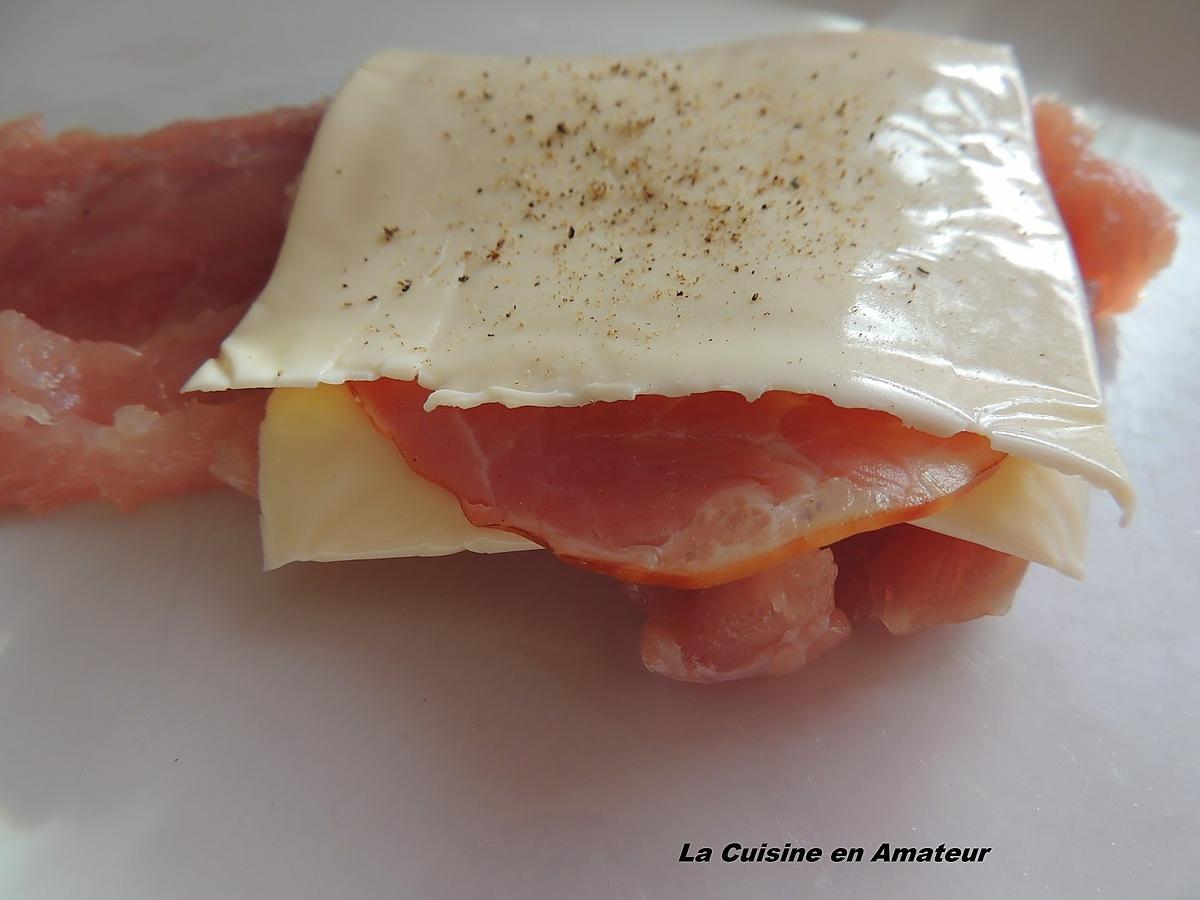 recette Cordon bleu au bacon