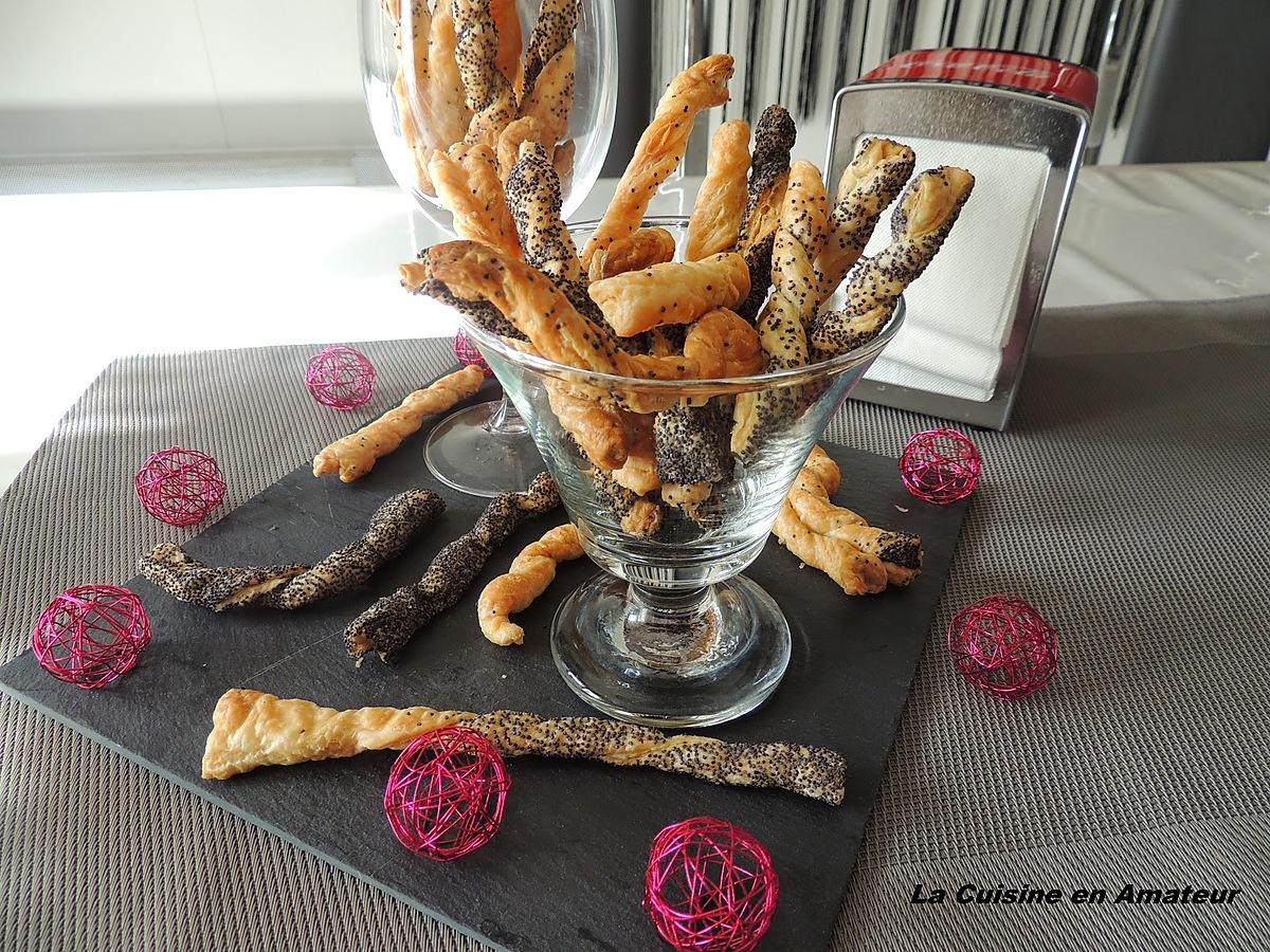 recette Gressins aux graines de pavot