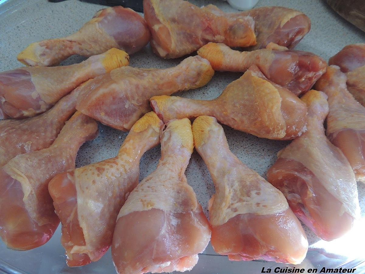 recette Pilons de poulets aux épices