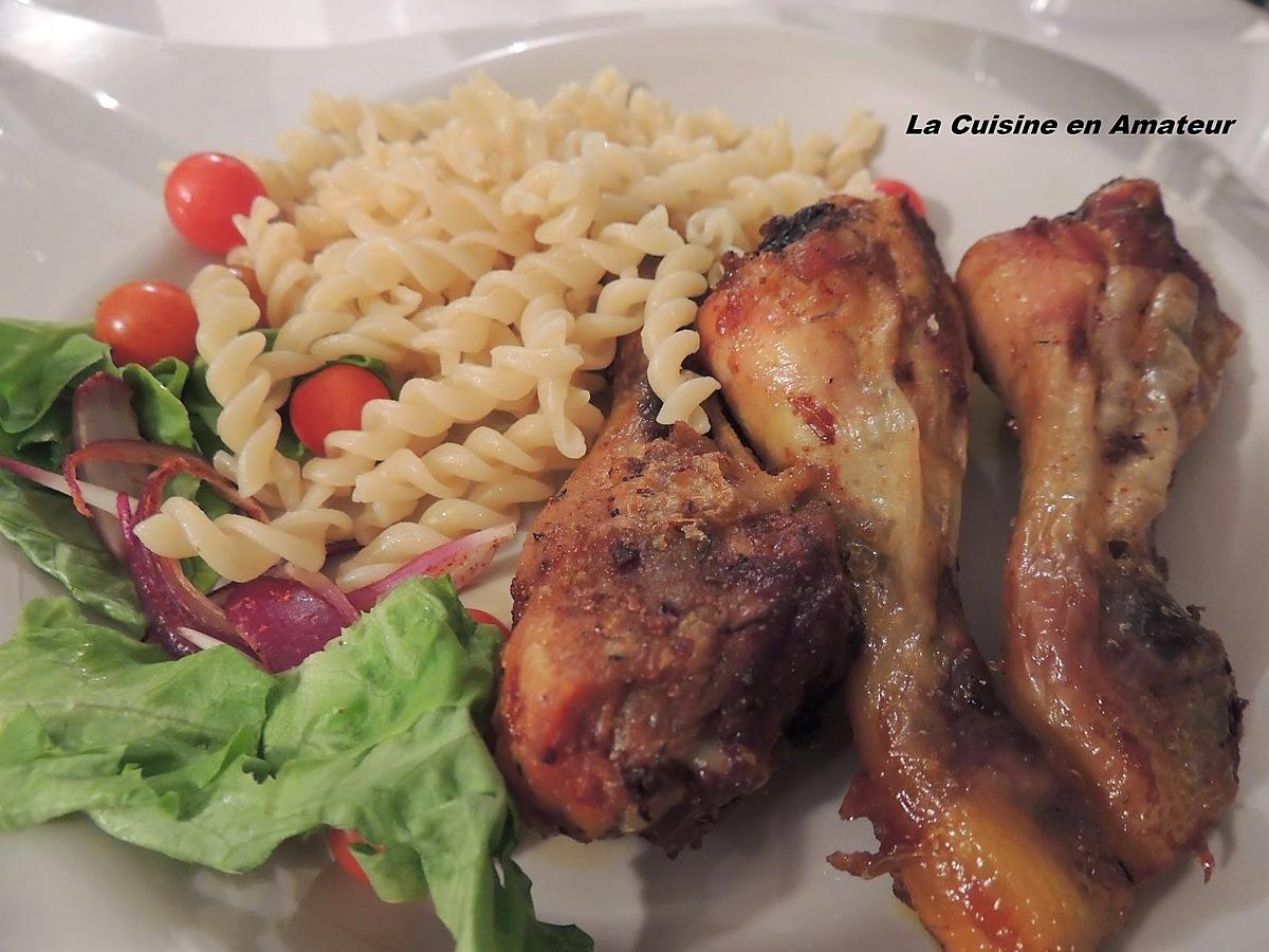 recette Pilons de poulets aux épices