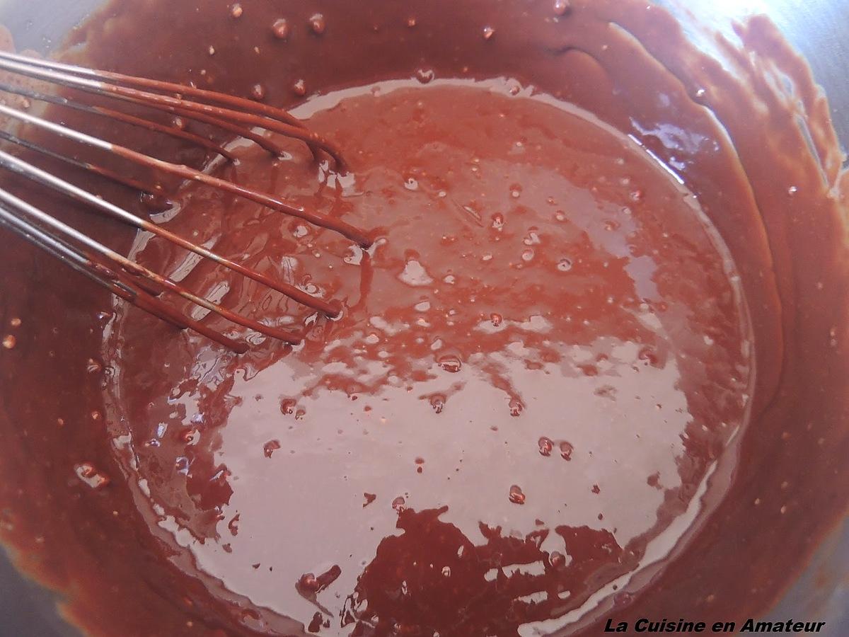 recette Tarte au chocolat noir et  chocolat au quinoa