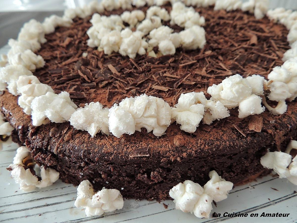 recette Tarte au chocolat noir et  chocolat au quinoa