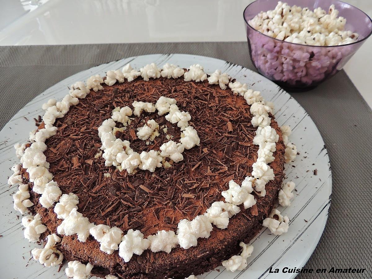 recette Tarte au chocolat noir et  chocolat au quinoa