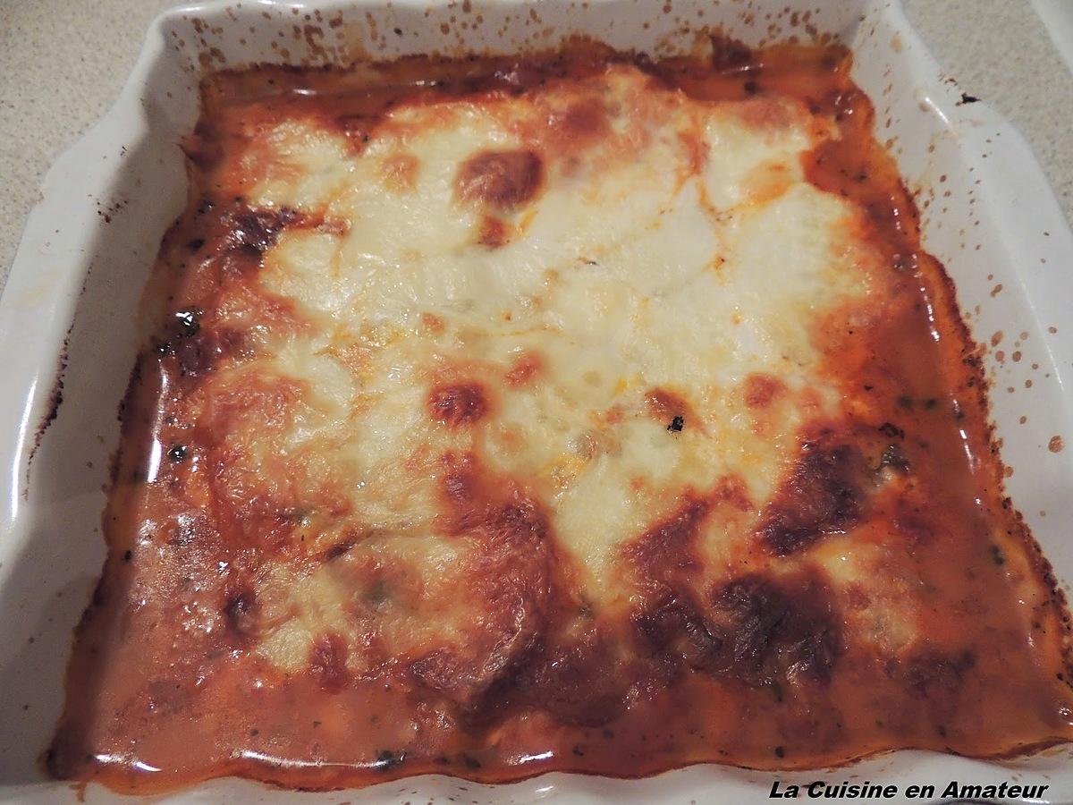 recette Oeufs durs en sauce tomate et gratinés d' Italmo