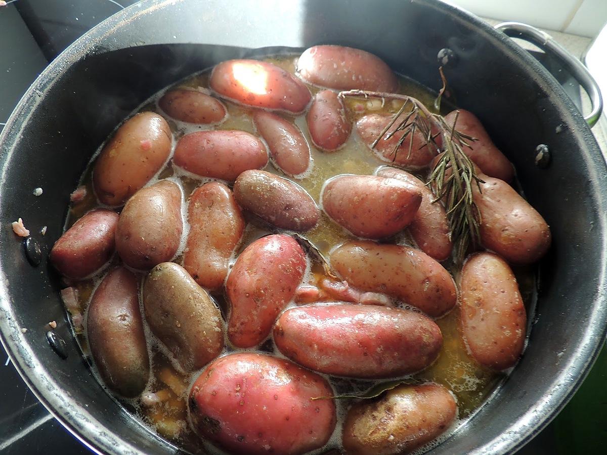 recette Cocotte de pommes de terre & lardon de Jeanmerode