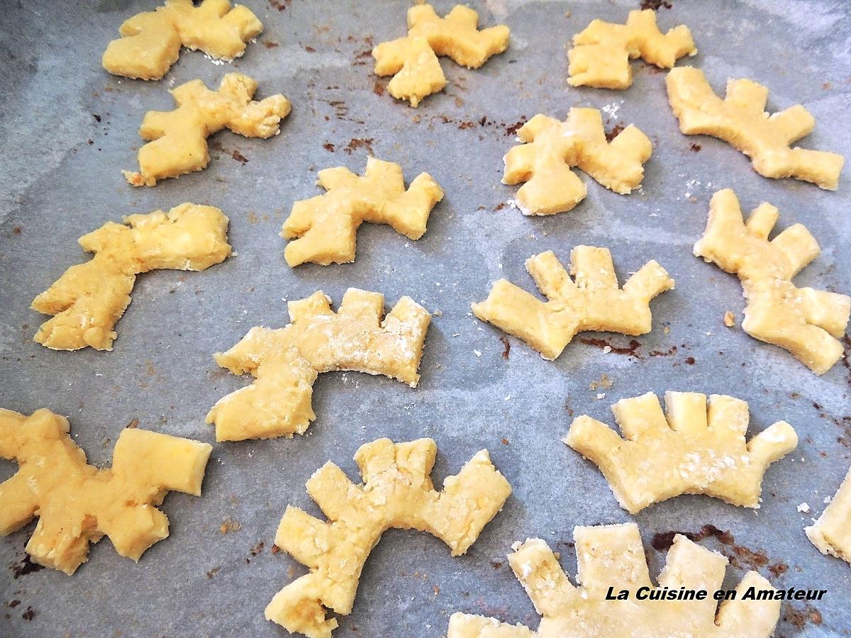 recette Petits bois de cerf à la clémentine: sablés