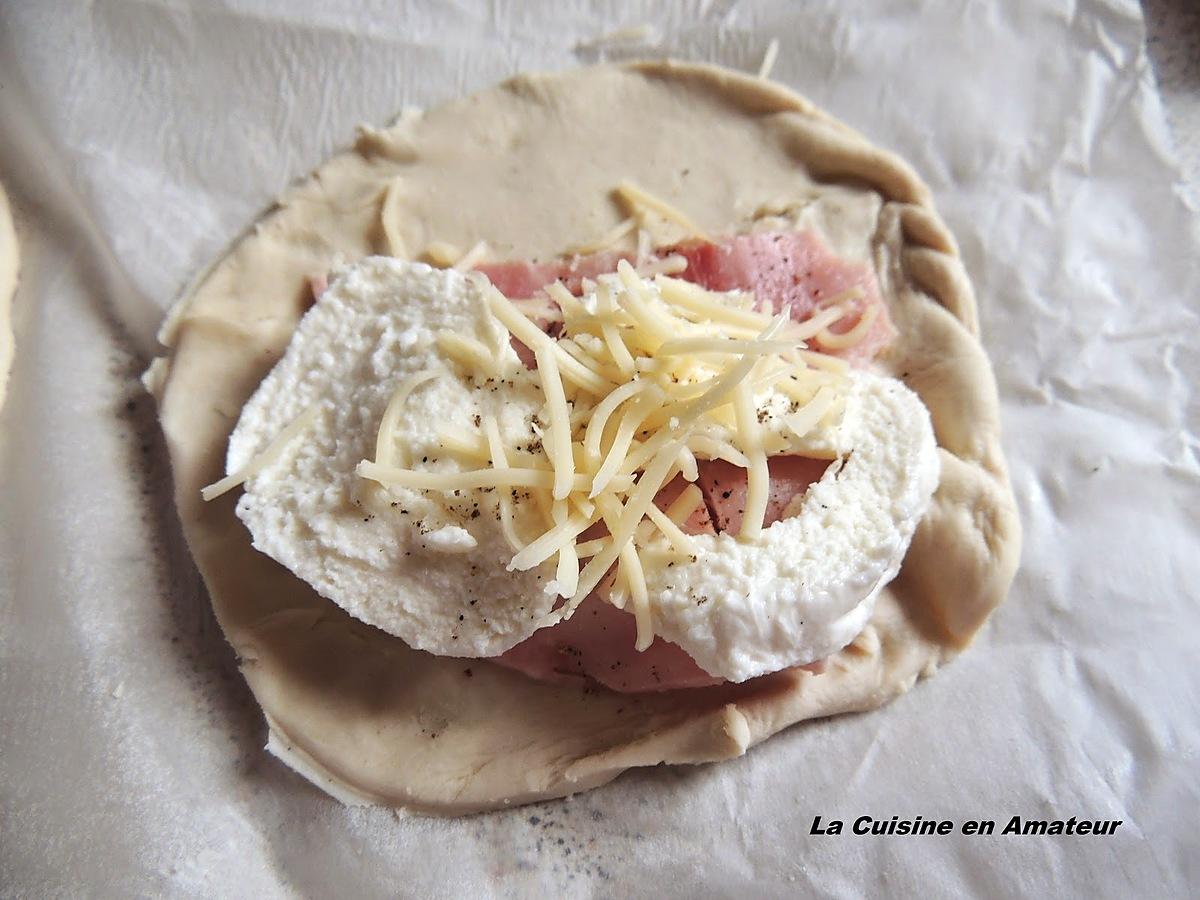 recette Chausson jambon fromage