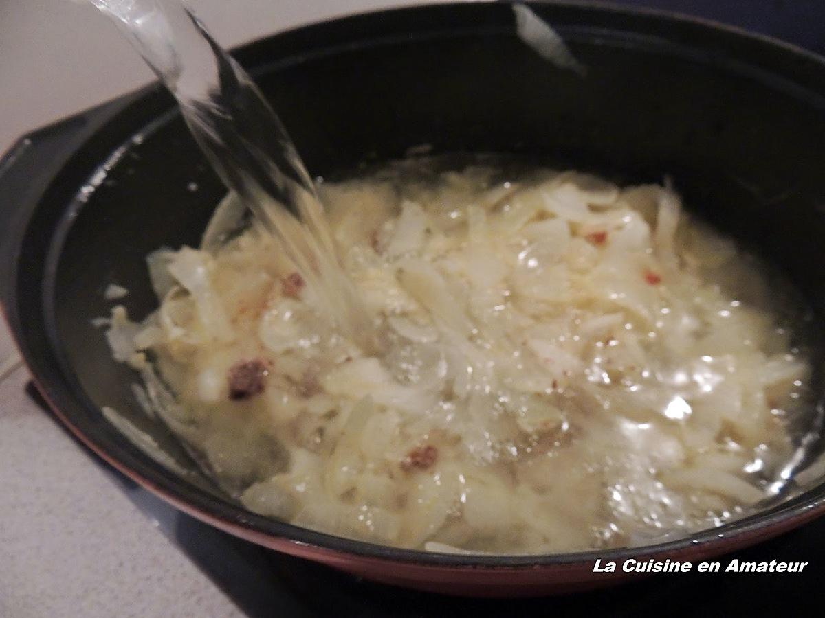 recette Soupe à l'oignon