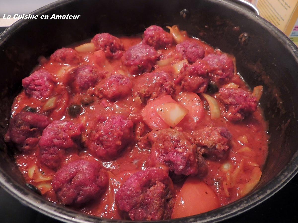 recette Tajine de viande hachée