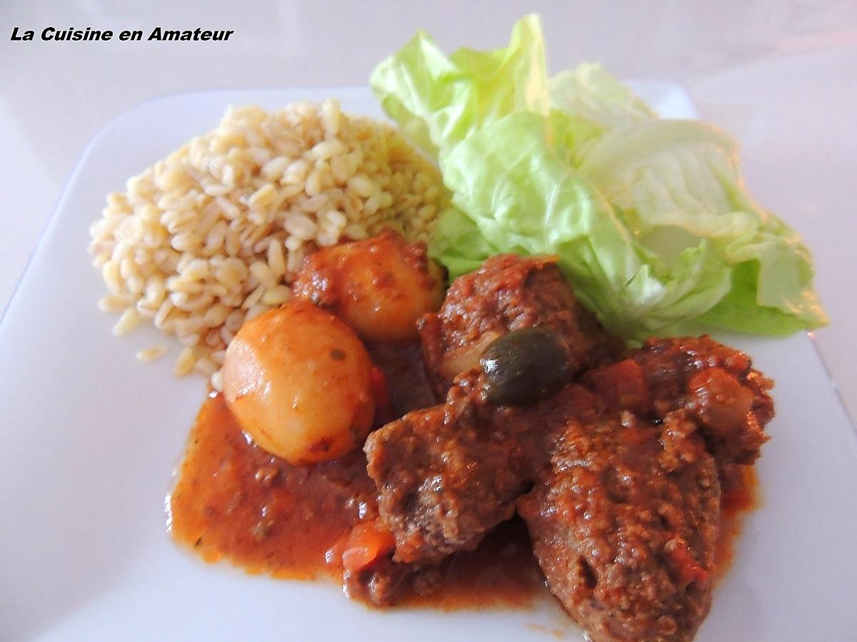 recette Tajine de viande hachée