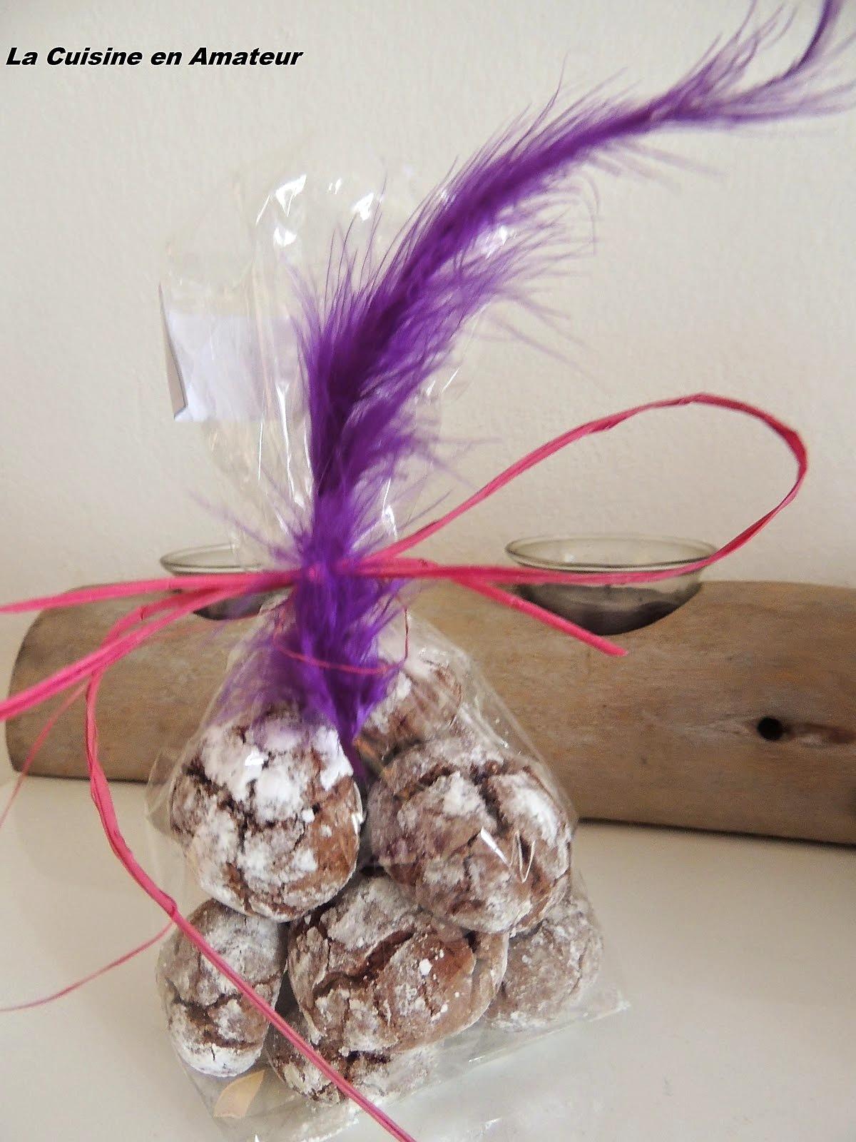 recette Crinkles au chocolat