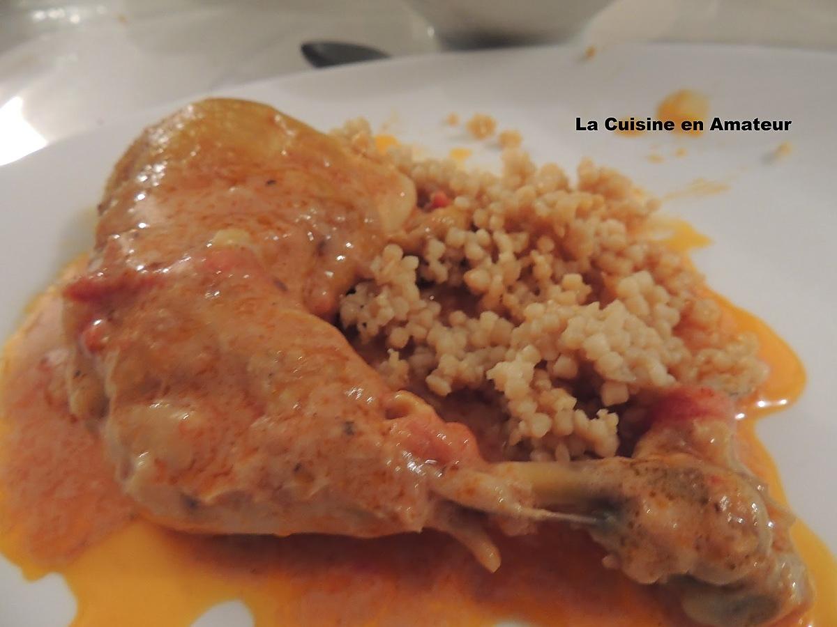 recette Poulet angevin