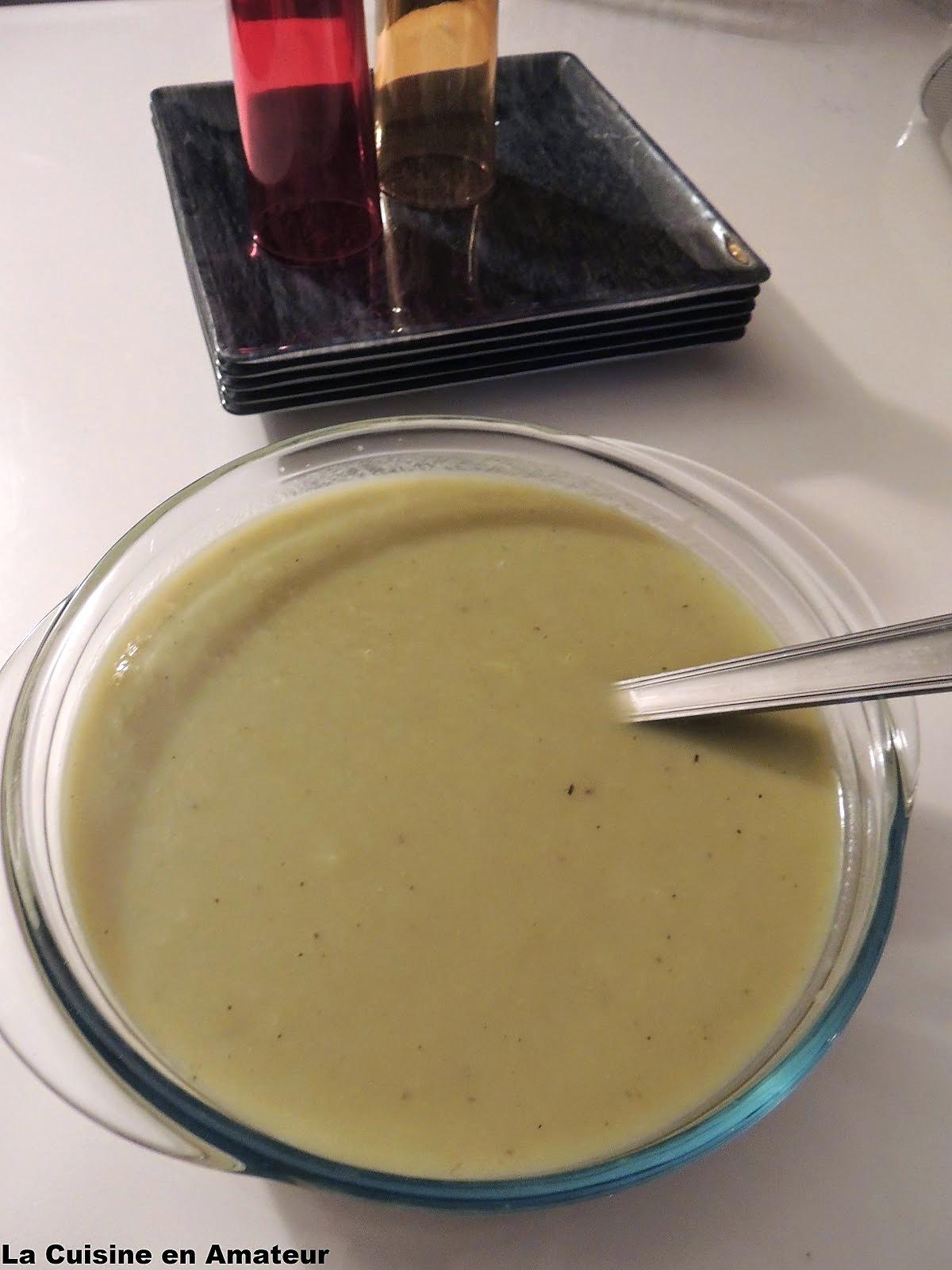 recette Soupe blettes et poireaux