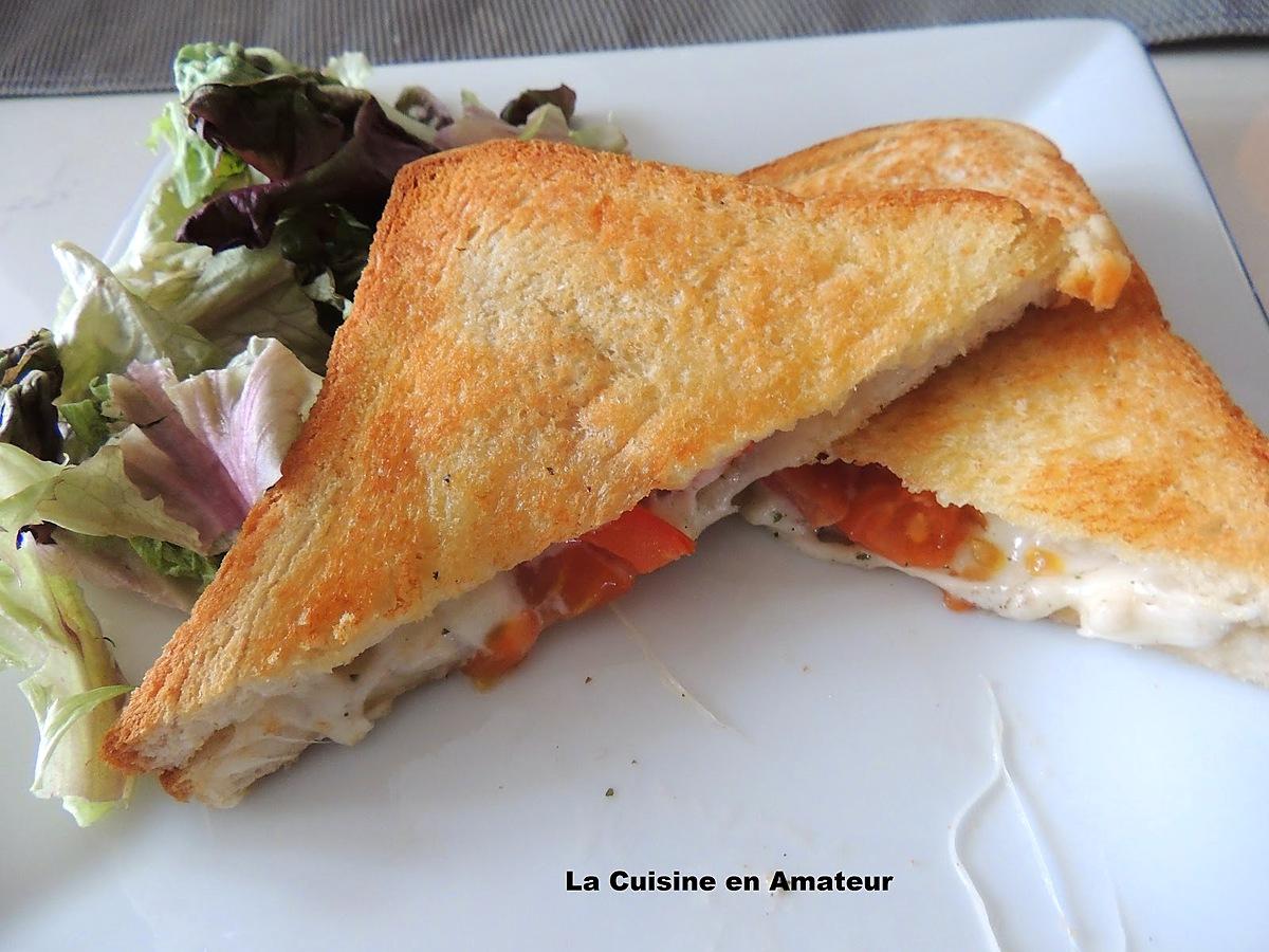 recette Croque tomate