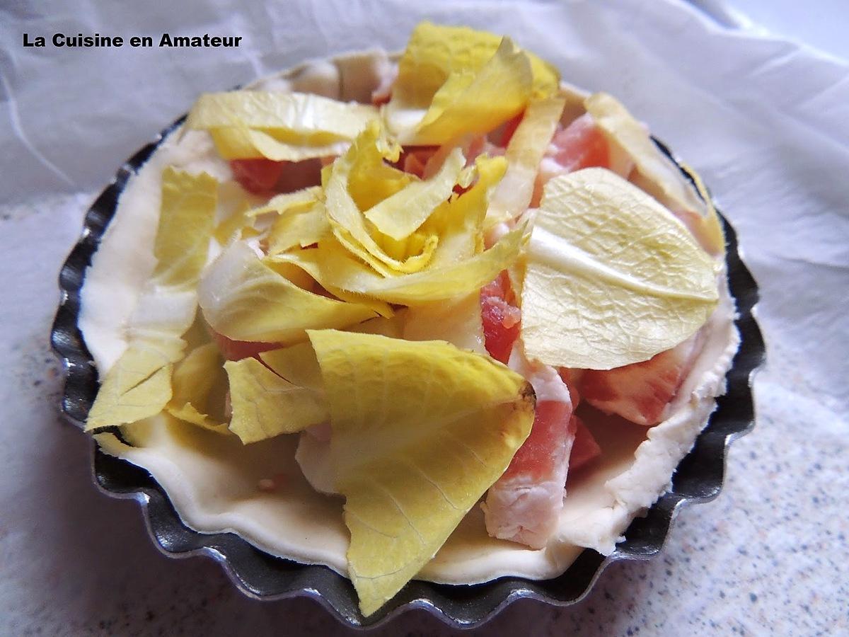 recette tarte d'endive